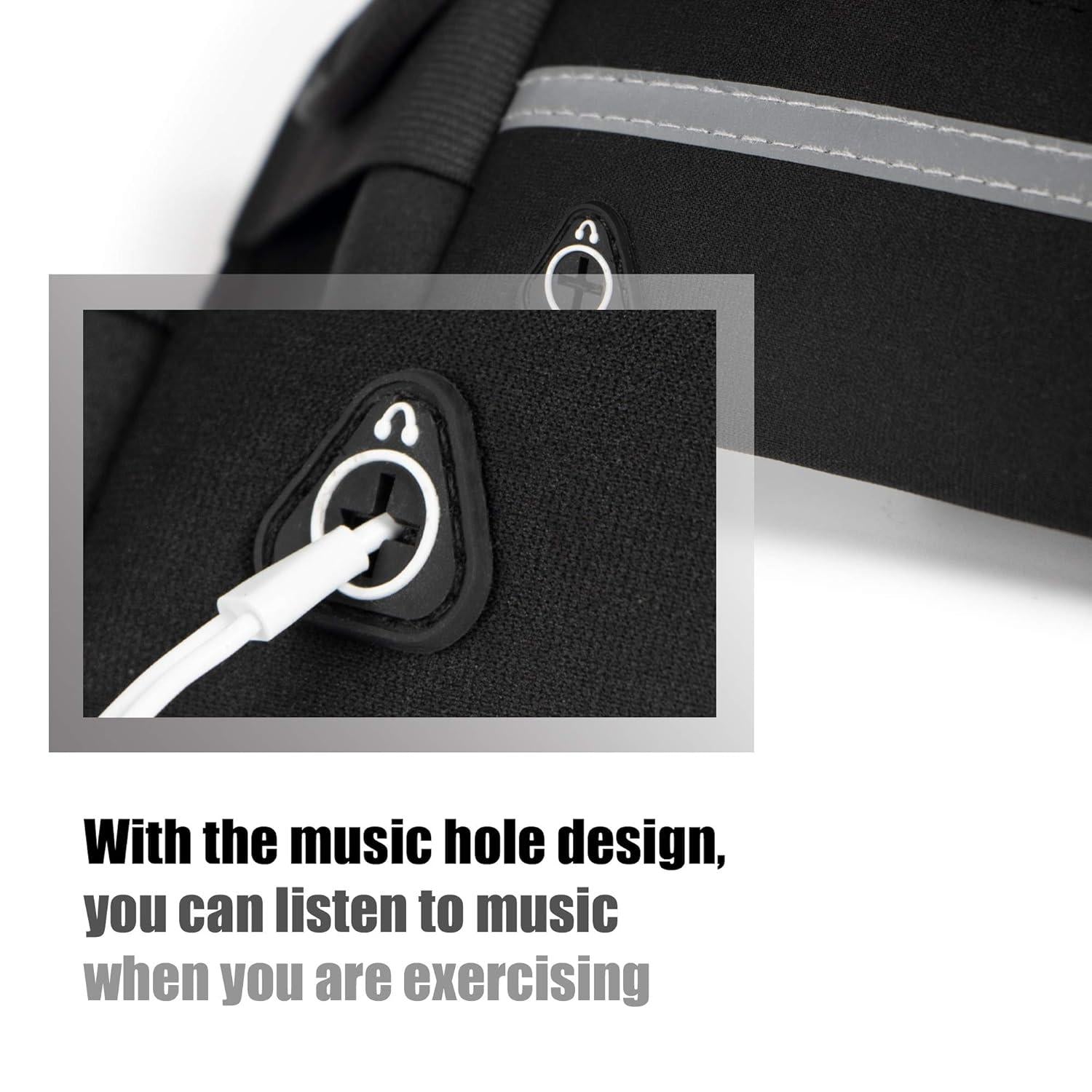 KULTURA®  Ultra Light Bounce Fitness Workout/Running Belt