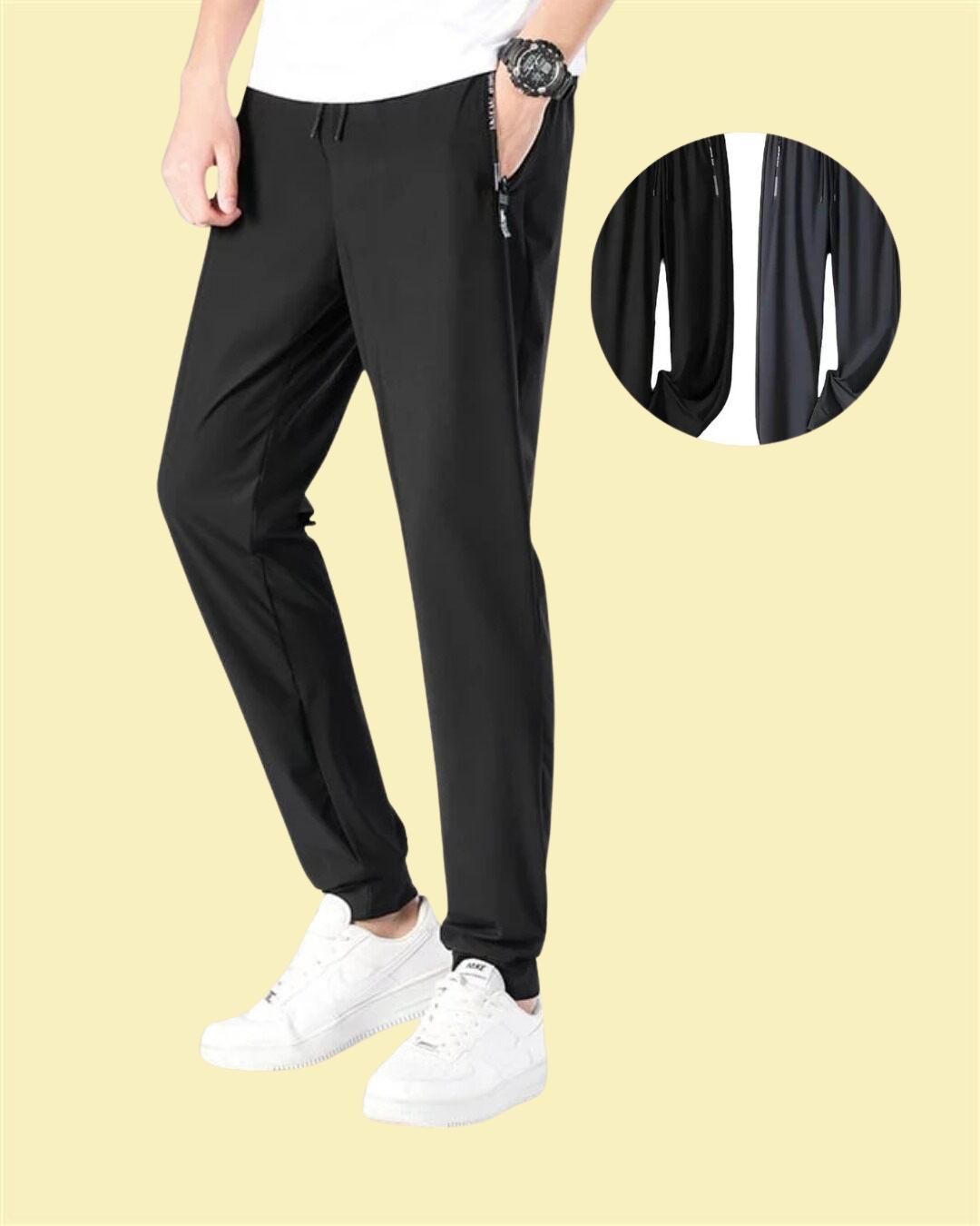 KULTURA® Women's Solid Lycra 4 Way Track Pant (Pack of 2)