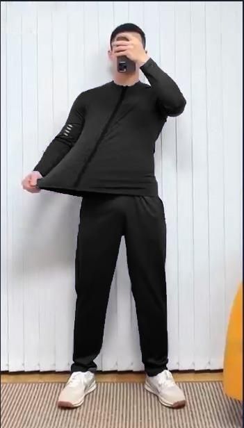 KULTURA® Unisex Work Out Solid Track Suit