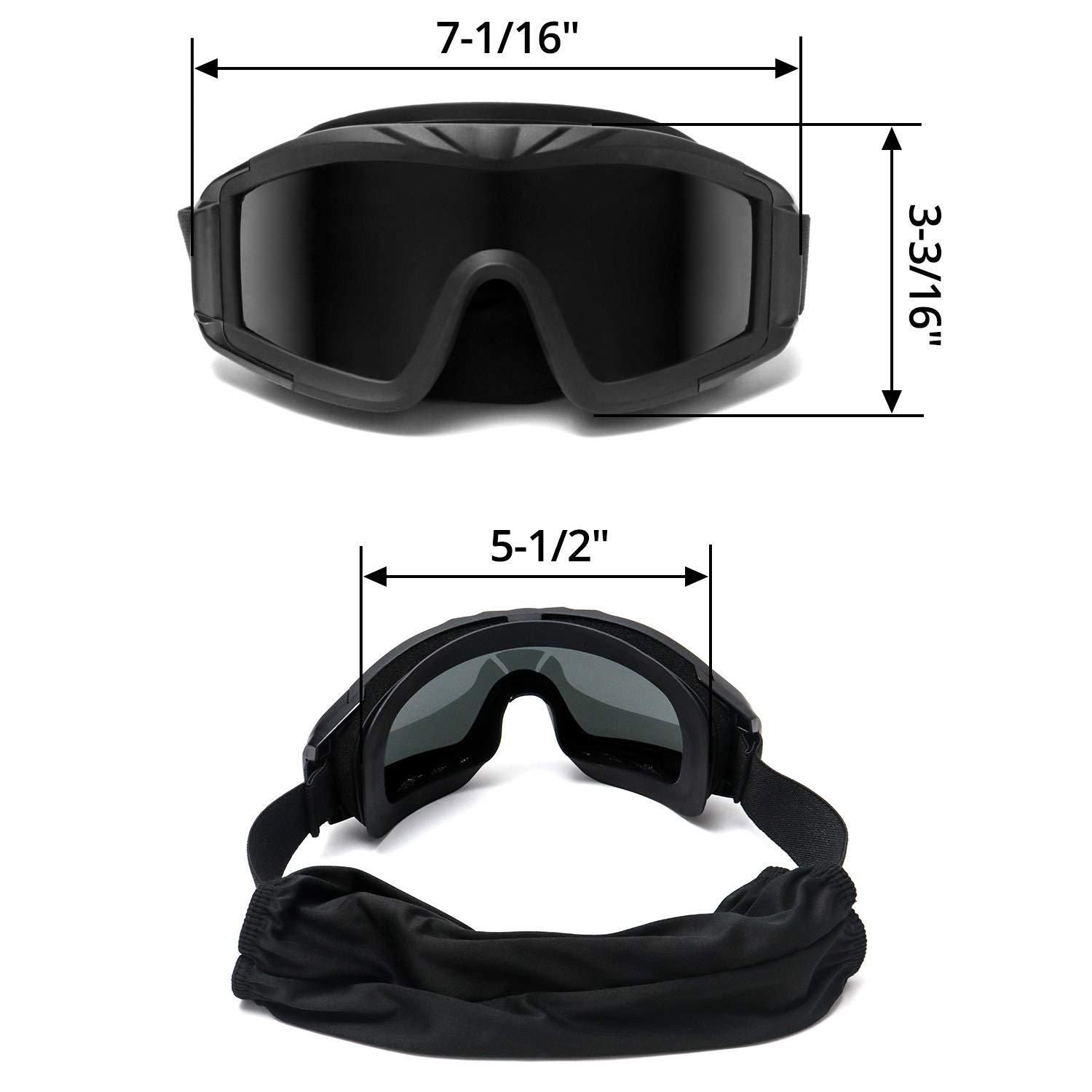 KULTURA® Outdoor Sports Goggles – Full Rim, Polycarbonate Lens, Assorted Colors | Ideal for Biking, Skiing & Adventure