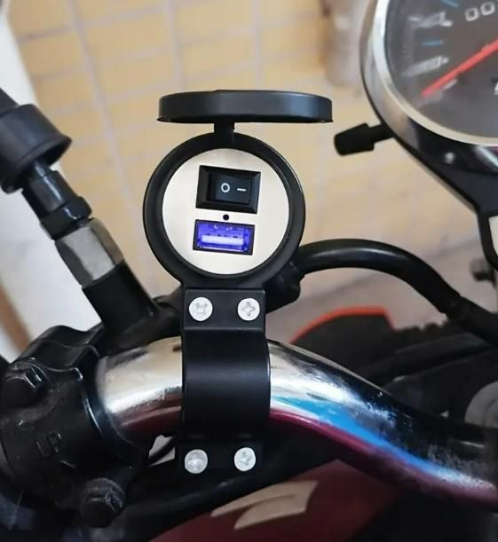 KULTURA® ⚡ Bike & Motorcycle USB Charger – Waterproof Fast-Charge Port 🔌