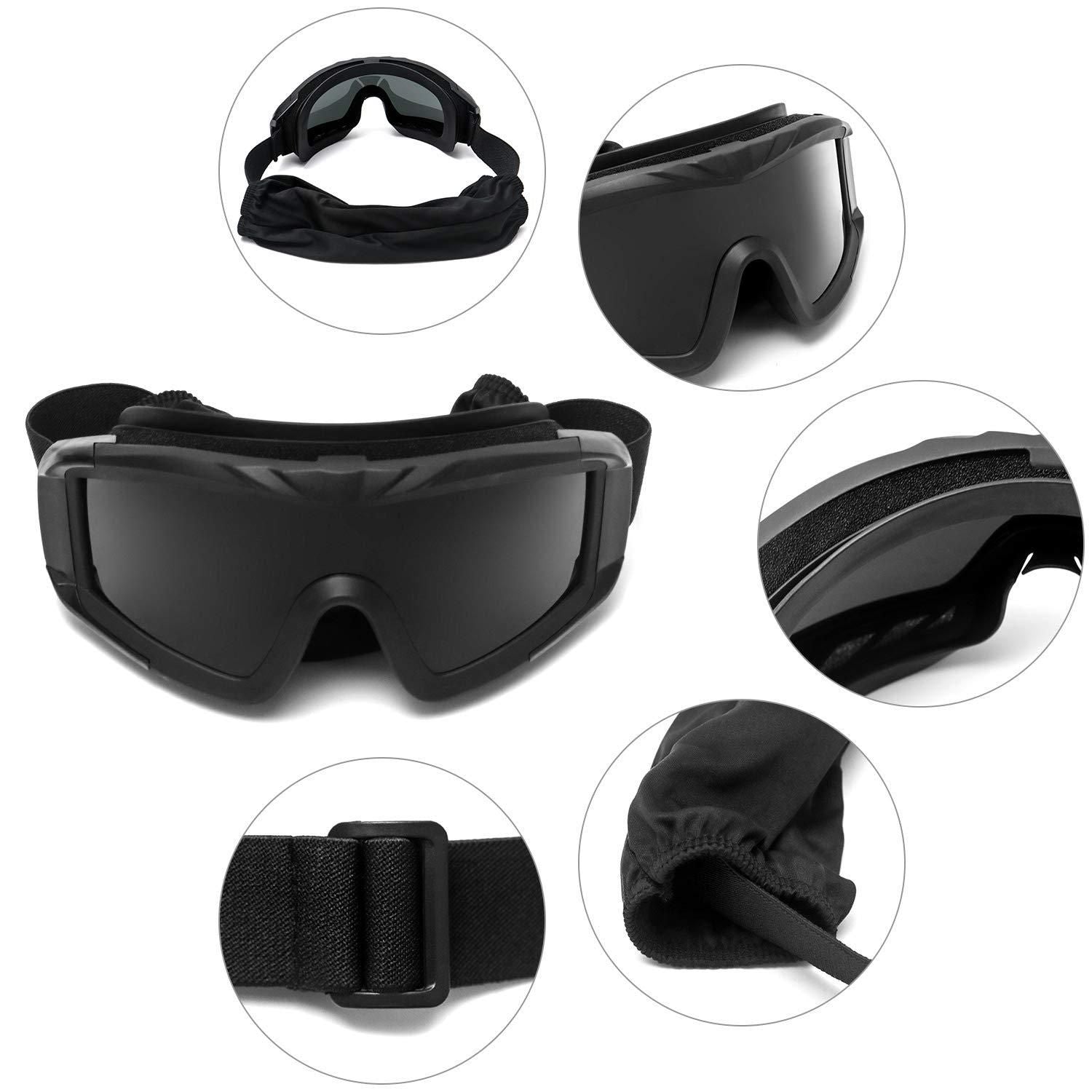 KULTURA® Outdoor Sports Goggles – Full Rim, Polycarbonate Lens, Assorted Colors | Ideal for Biking, Skiing & Adventure