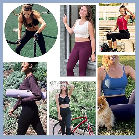 KULTURA® Soft Slim-Fit Black Tights with Side Pockets – Stretchy, Stylish Leggings for Yoga, Gym, Casual & Daily Wear