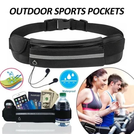KULTURA®  Ultra Light Bounce Fitness Workout/Running Belt