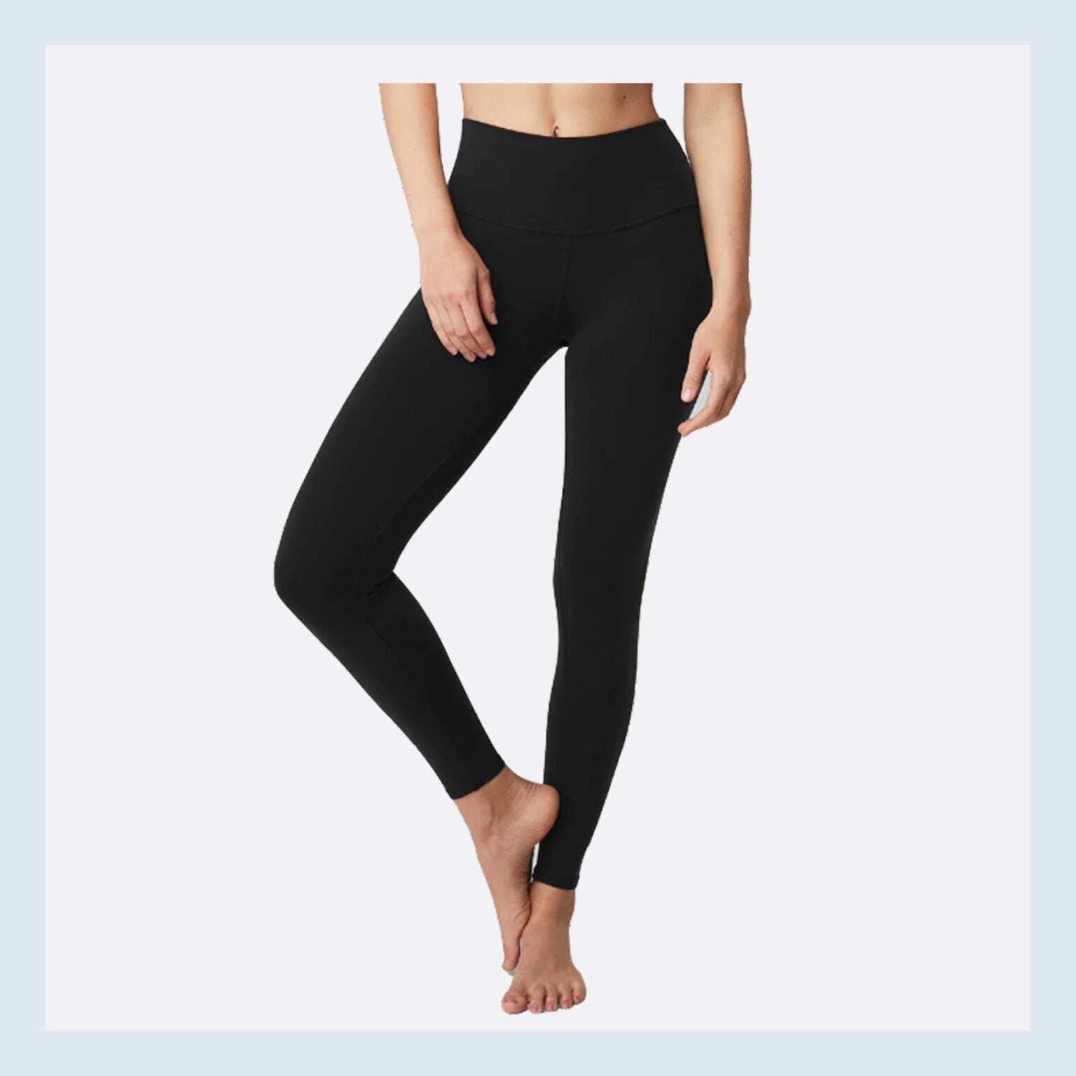 KULTURA® Soft Slim-Fit Black Tights with Side Pockets – Stretchy, Stylish Leggings for Yoga, Gym, Casual & Daily Wear